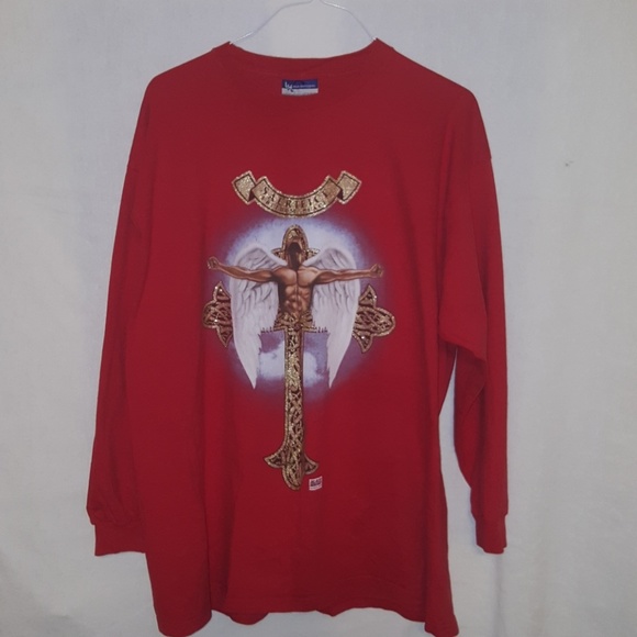 Red Long Sleeve T-Shirt - Picture 1 of 3